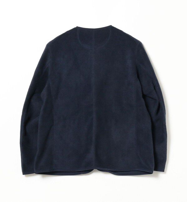 BEAMS SELECTION for WOMEN「DANTON / ノーカラー フリース ジャケット」|ブルゾン・スタジャン|