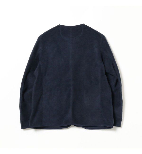 BEAMS SELECTION for WOMEN「DANTON / ノーカラー フリース ジャケット」|ブルゾン・スタジャン|