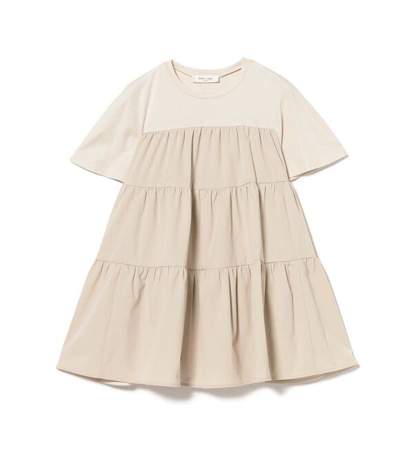 Demi-Luxe BEAMS 「コンビ ティアード プルオーバー」|シャツ・ブラウス|