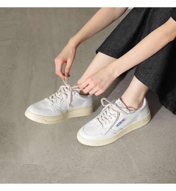 BEAMS SELECTION for WOMEN「AUTRY / MEDALIST LOW レザースニーカー」|その他|