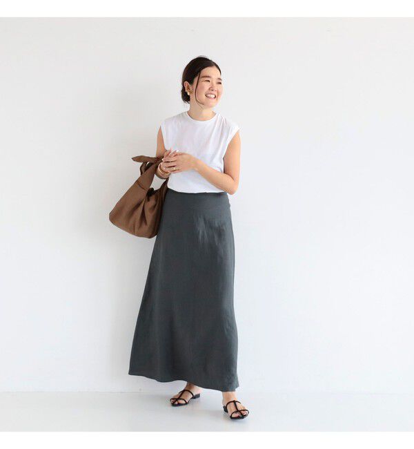BEAMS SELECTION for WOMEN「ATON / ORGANIC FRESCA タンクトップ」|Tシャツ・カットソー|