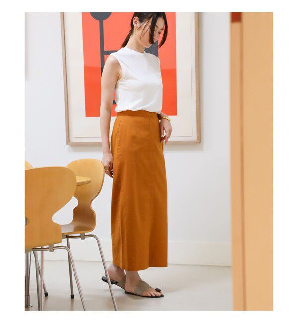 BEAMS SELECTION for WOMEN「ATON / ORGANIC FRESCA タンクトップ」|Tシャツ・カットソー|