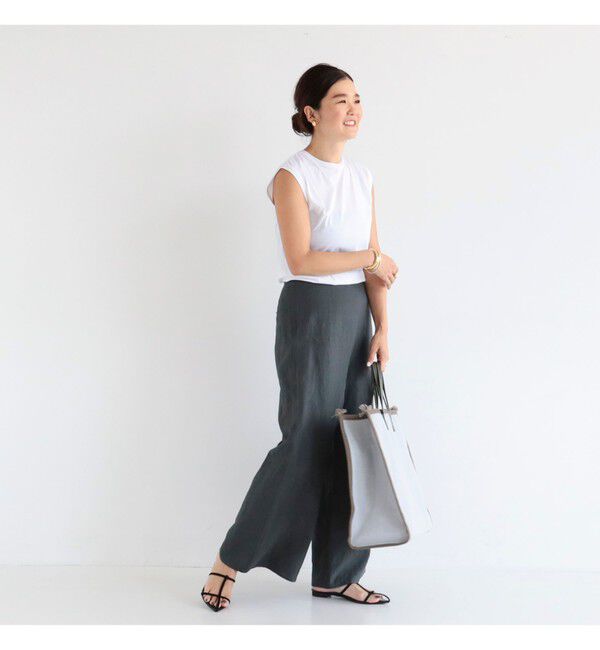 BEAMS SELECTION for WOMEN「ATON / ORGANIC FRESCA タンクトップ」|Tシャツ・カットソー|
