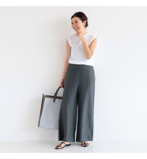 BEAMS SELECTION for WOMEN「ATON / ORGANIC FRESCA タンクトップ」|Tシャツ・カットソー|