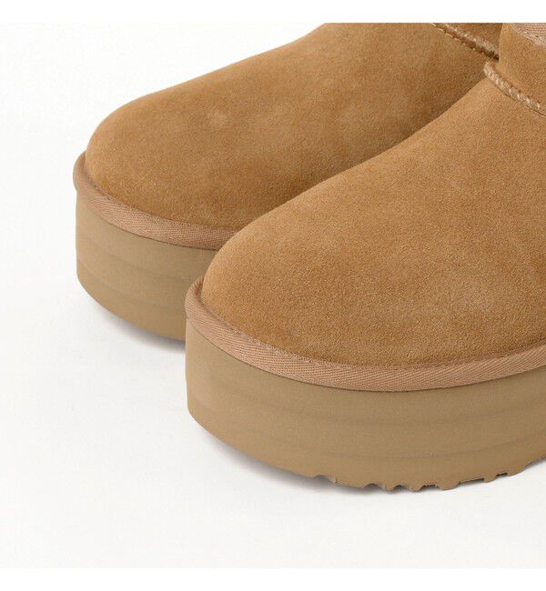 BEAMS SELECTION for WOMEN「UGG(R) / Women's Classic Ultra Mini Platform / クラシック ウルトラ ミニ プラットフォーム」|ロングブーツ|