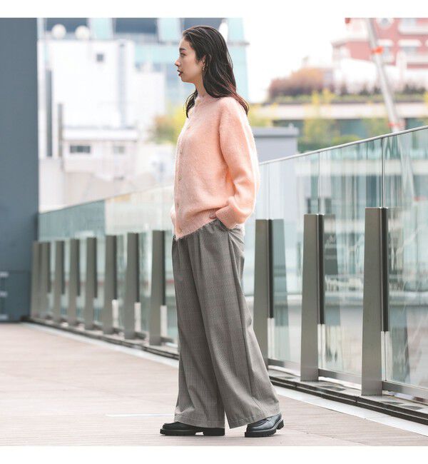 BEAMS SELECTION for WOMEN「AURALEE / BRUSHED SUPER MOHAIR KNIT CARDIGAN」|ニット・セーター|