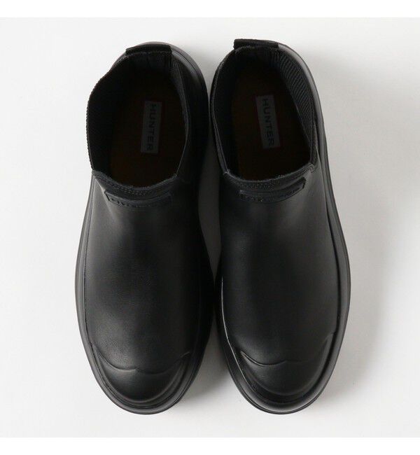 BEAMS SELECTION for WOMEN「HUNTER / リファインド エクスプローラー プルオン レザー ブーツ」|ロングブーツ|