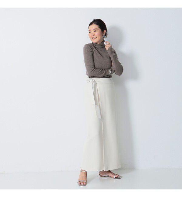 Demi-Luxe BEAMS 「リブ タートルネック ニット」|ニット・セーター|