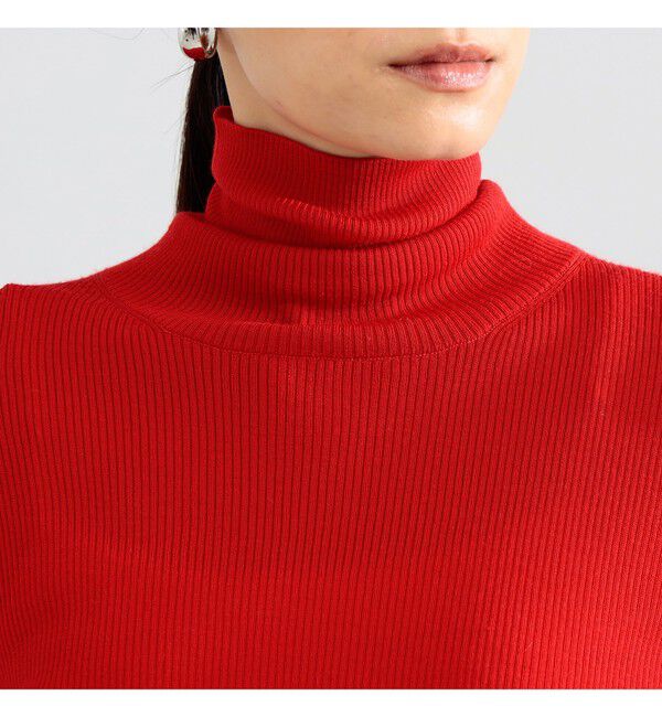 Demi-Luxe BEAMS 「リブ タートルネック ニット」|ニット・セーター|