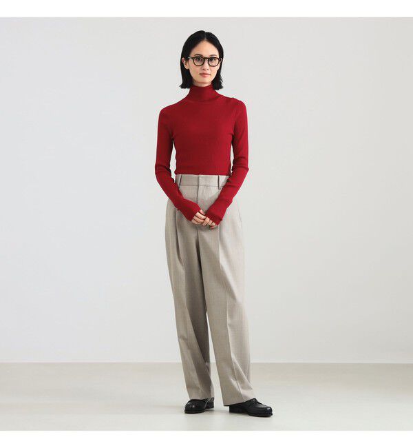 Demi-Luxe BEAMS 「リブ タートルネック ニット」|ニット・セーター|