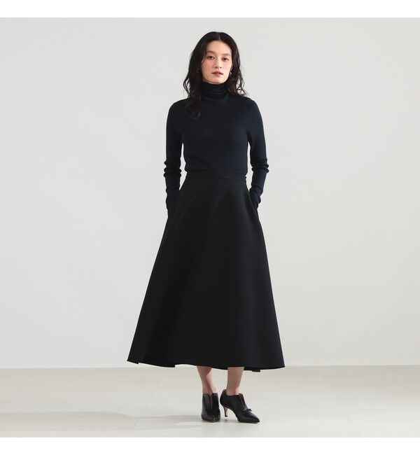 Demi-Luxe BEAMS 「リブ タートルネック ニット」|ニット・セーター|