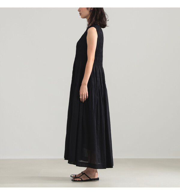 BEAMS SELECTION for WOMEN「ne Quittez pas / ボイル シャーリング ワンピース」|ワンピース|