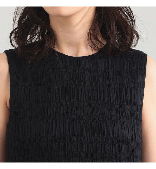 BEAMS SELECTION for WOMEN「ne Quittez pas / ボイル シャーリング ワンピース」|ワンピース|