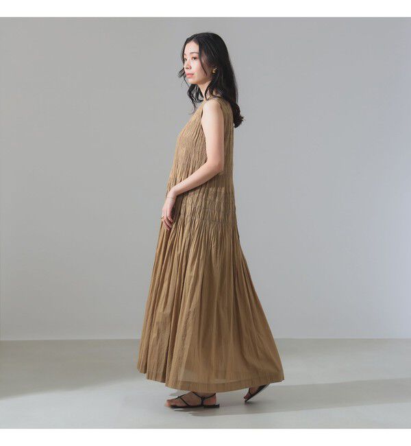 BEAMS SELECTION for WOMEN「ne Quittez pas / ボイル シャーリング ワンピース」|ワンピース|