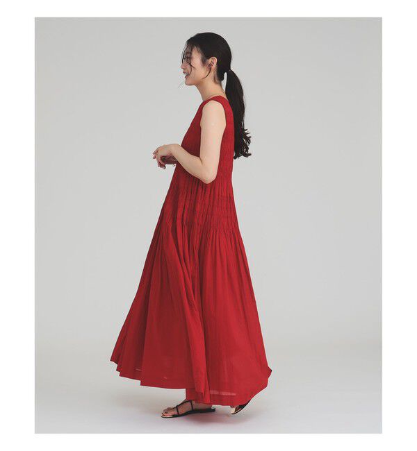 BEAMS SELECTION for WOMEN「ne Quittez pas / ボイル シャーリング ワンピース」|ワンピース|