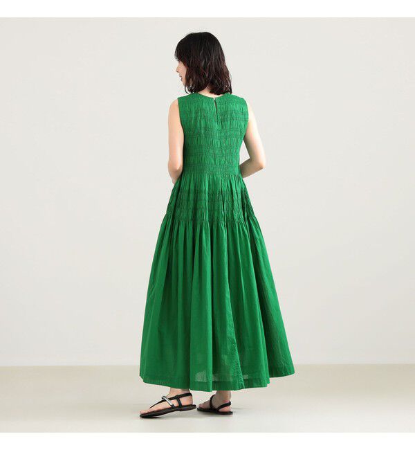 BEAMS SELECTION for WOMEN「ne Quittez pas / ボイル シャーリング ワンピース」|ワンピース|