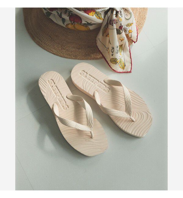 BEAMS SELECTION for WOMEN「SLEEPERS / Tapered platform サンダル」|サンダル|IVORY