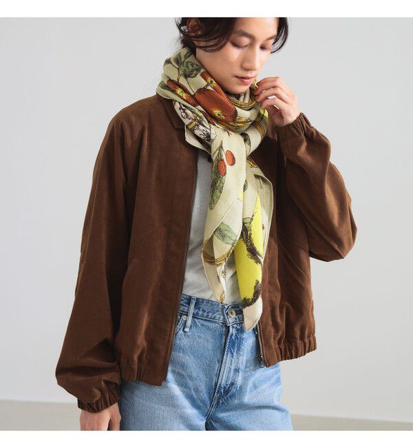 Demi-Luxe BEAMS 「manipuri / アンティーク レシピ ストール」|ストール|