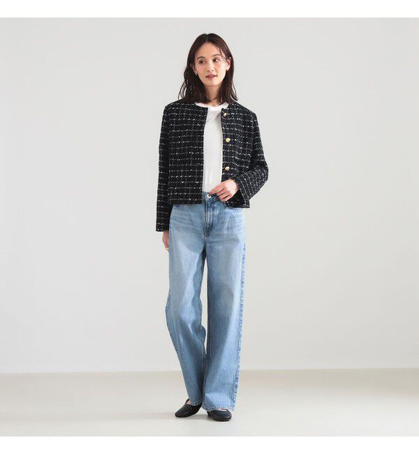 BEAMS SELECTION for WOMEN「【別注】upper hights / THE NIECE MIDRISE デニムパンツ」|デニム|
