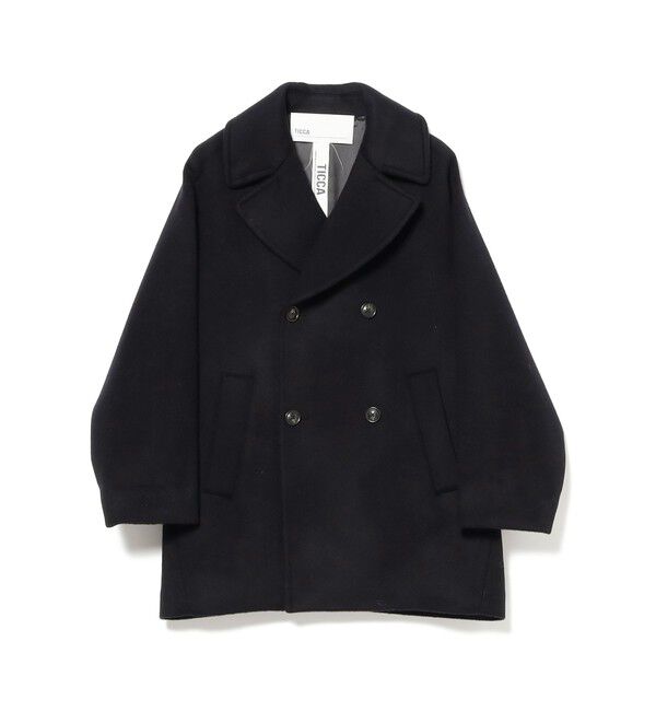 BEAMS SELECTION for WOMEN「《追加予約》TICCA / ウール ピーコート」|ブルゾン・スタジャン|