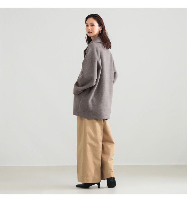 BEAMS SELECTION for WOMEN「《追加予約》TICCA / ウール ピーコート」|ブルゾン・スタジャン|