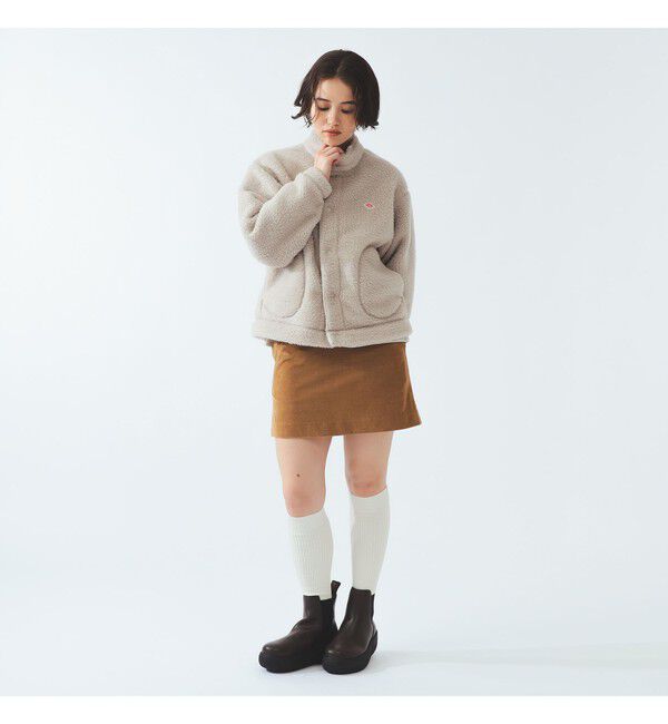 BEAMS SELECTION for WOMEN「DANTON / スタンドカラー ジャケット」|ブルゾン・スタジャン|
