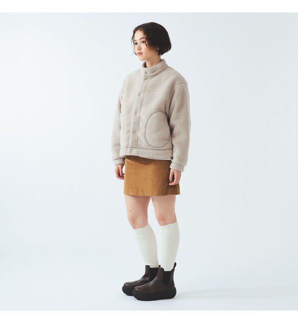 BEAMS SELECTION for WOMEN「DANTON / スタンドカラー ジャケット」|ブルゾン・スタジャン|