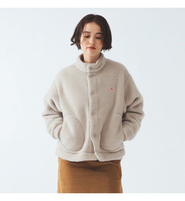 BEAMS SELECTION for WOMEN「DANTON / スタンドカラー ジャケット」|ブルゾン・スタジャン|
