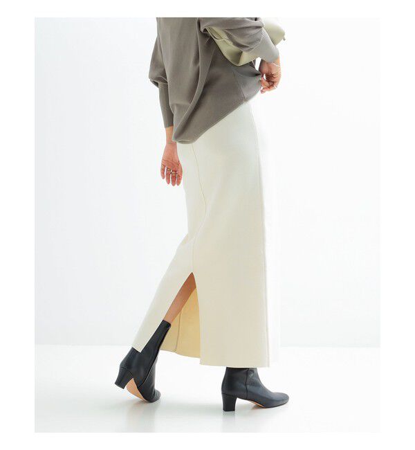 Demi-Luxe BEAMS 「シンプル タイト ニットスカート .M」|スカート|