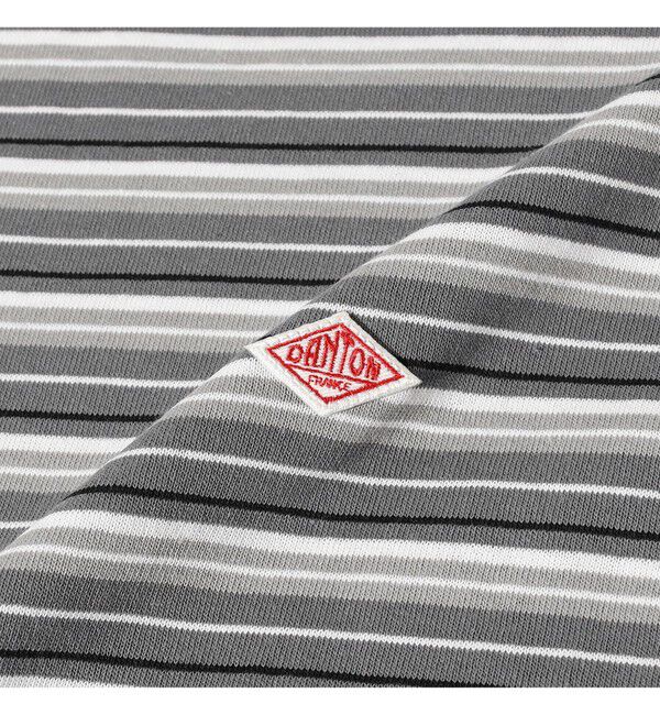 BEAMS SELECTION for WOMEN「DANTON / LONG SLEEVE T-SHIRT STRIPE」|Tシャツ・カットソー|