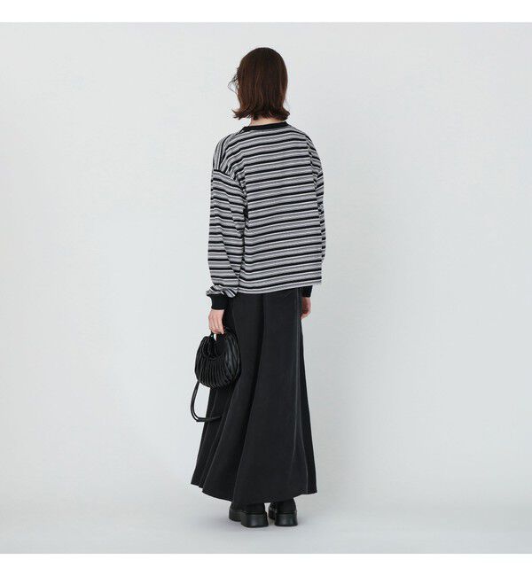 BEAMS SELECTION for WOMEN「DANTON / LONG SLEEVE T-SHIRT STRIPE」|Tシャツ・カットソー|