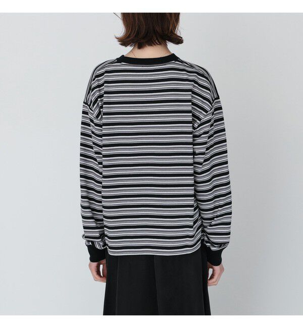 BEAMS SELECTION for WOMEN「DANTON / LONG SLEEVE T-SHIRT STRIPE」|Tシャツ・カットソー|