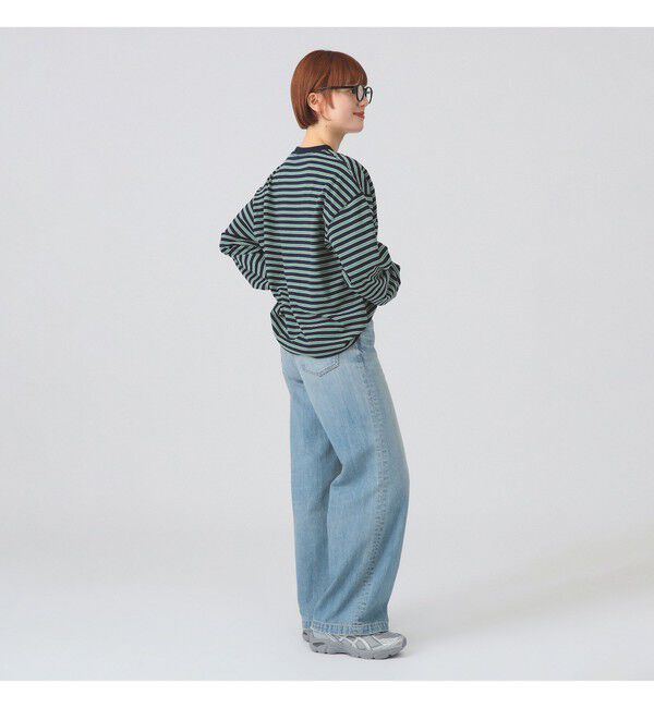 BEAMS SELECTION for WOMEN「DANTON / LONG SLEEVE T-SHIRT STRIPE」|Tシャツ・カットソー|