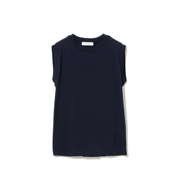 Demi-Luxe BEAMS 「ウォッシャブル ウール ノースリーブ Tシャツ」|Tシャツ・カットソー|