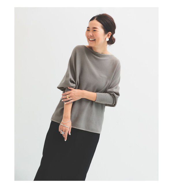 Demi-Luxe BEAMS 「ボートネック レディ ニット .M」|ニット・セーター|