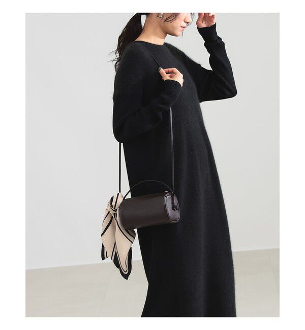 Demi-Luxe BEAMS 「フラッフィ クルーネック ニット ワンピース」|ワンピース|