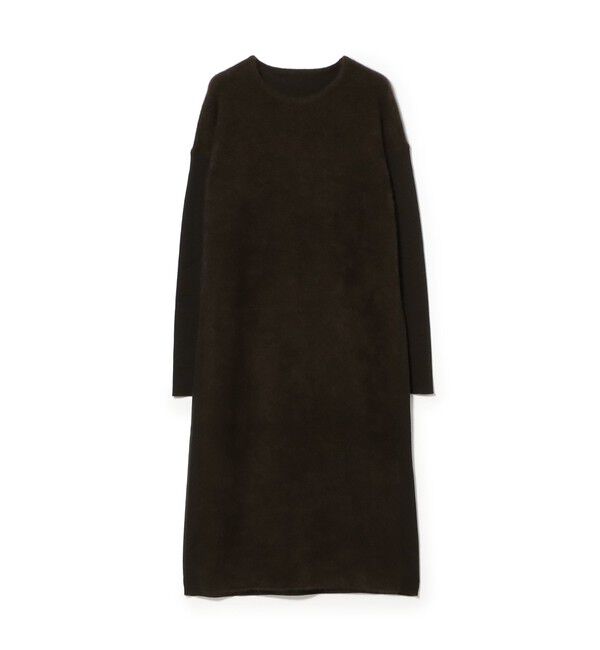Demi-Luxe BEAMS 「フラッフィ クルーネック ニット ワンピース」|ワンピース|