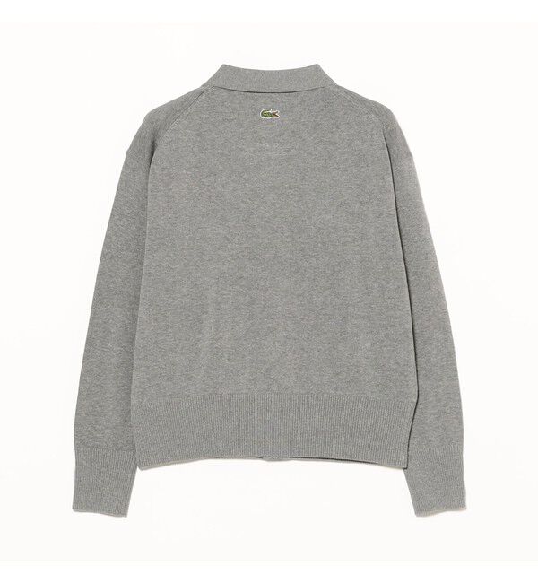 BEAMS SELECTION for WOMEN「【別注】LACOSTE for BEAMS BOY / ポロ カーディガン」|ニット・セーター|