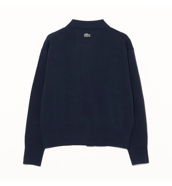 BEAMS SELECTION for WOMEN「【別注】LACOSTE for BEAMS BOY / ポロ カーディガン」|ニット・セーター|