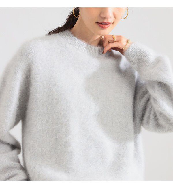 Demi-Luxe BEAMS 「ヤク フォックス ロングスリーブ プルオーバーニット」|ニット・セーター|