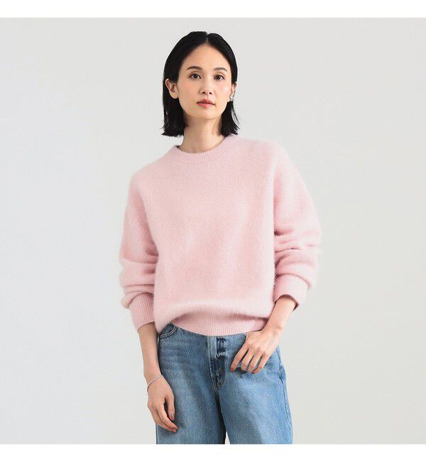 Demi-Luxe BEAMS 「ヤク フォックス ロングスリーブ プルオーバーニット」|ニット・セーター|