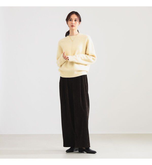 Demi-Luxe BEAMS 「ヤク フォックス ロングスリーブ プルオーバーニット」|ニット・セーター|