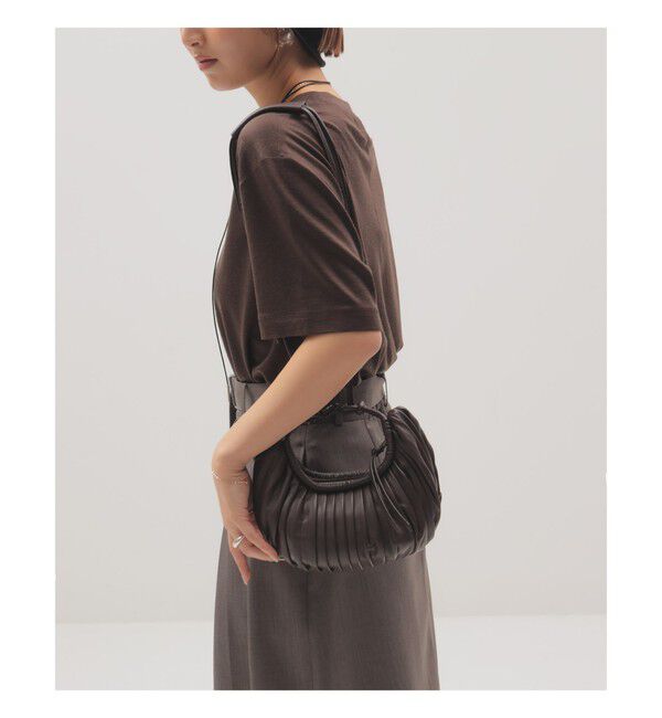 BEAMS SELECTION for WOMEN「BOGKI / リブル クロス ボディ バッグ」|トートバッグ|BROWN