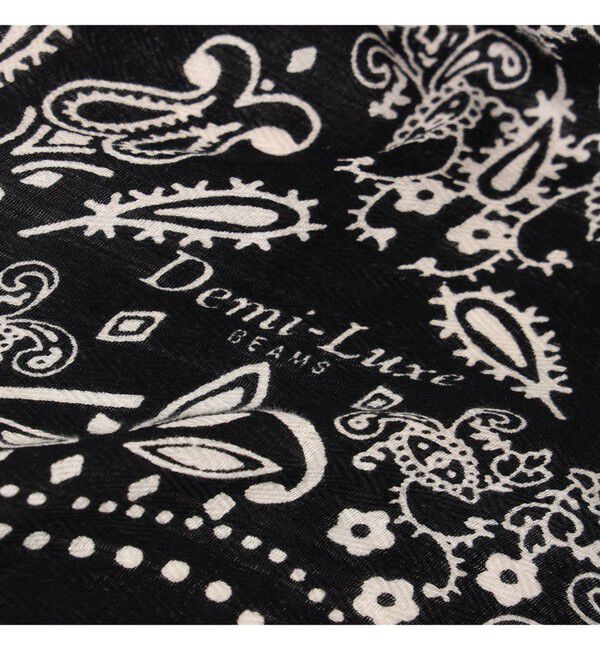 BEAMS SELECTION for WOMEN「【別注】manipuri / バンダナ タッセル ストール」|ストール|