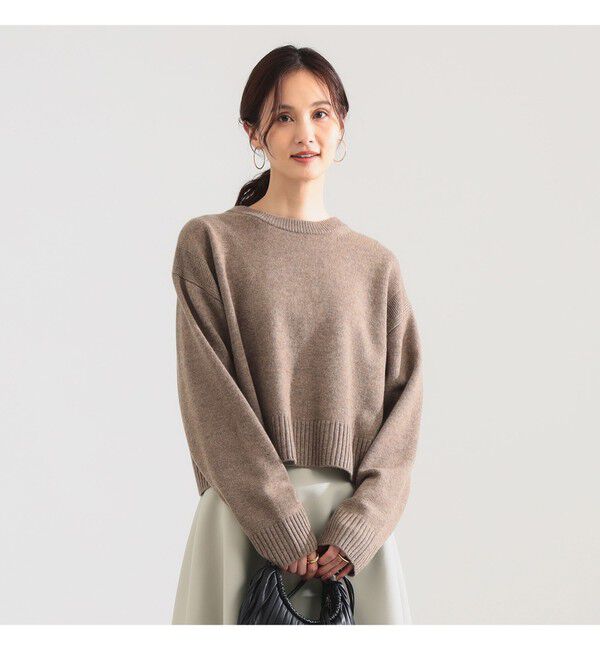 Demi-Luxe BEAMS 「7ゲージ ウール クルーネック プルオーバー」|ニット・セーター|