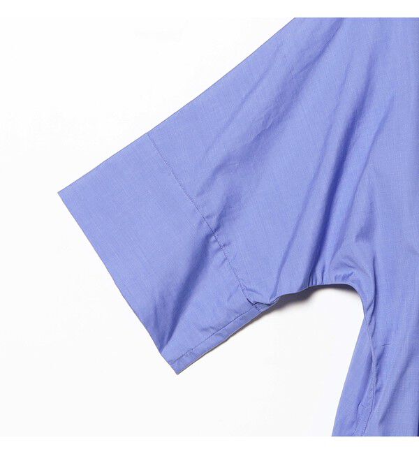 BEAMS SELECTION for WOMEN「TICCA / テント ハーフスリーブ シャツ ワンピース」|ワンピース|