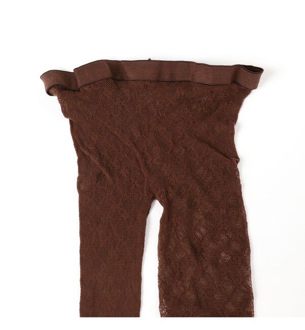 BEAMS SELECTION for WOMEN「I Hate Monday / Flower Jacquard Lace ストッキング」|タイツ・ストッキング|