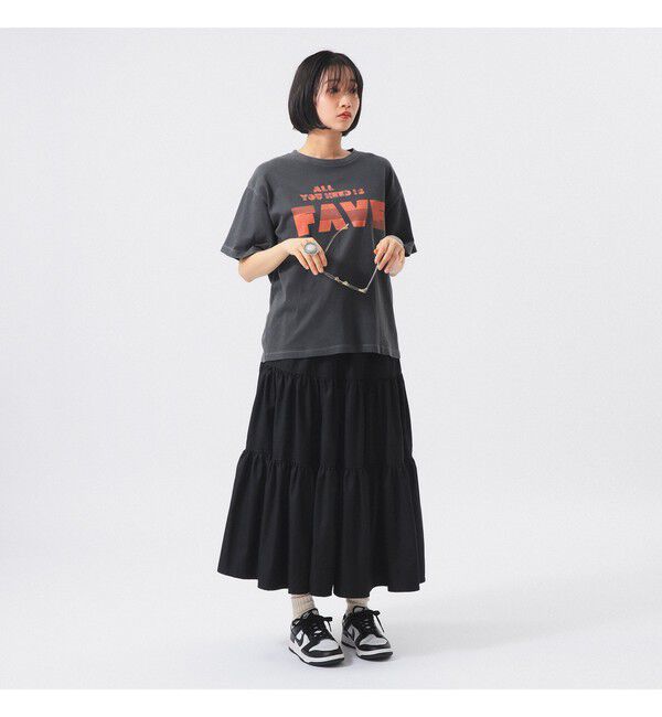 BEAMS SELECTION for WOMEN「【別注】SCREEN STARS / ロゴ プリント ショートスリーブ」|Tシャツ・カットソー|