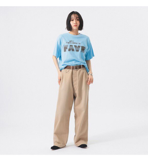 BEAMS SELECTION for WOMEN「【別注】SCREEN STARS / ロゴ プリント ショートスリーブ」|Tシャツ・カットソー|