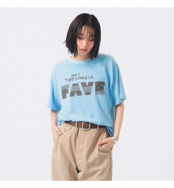 BEAMS SELECTION for WOMEN「【別注】SCREEN STARS / ロゴ プリント ショートスリーブ」|Tシャツ・カットソー|